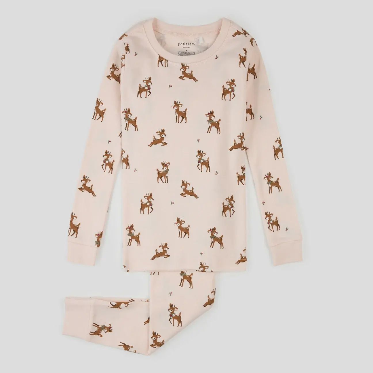 Pyjama rose motif reine q01k