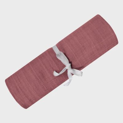 Couverture Mousseline - Framboise ms35
