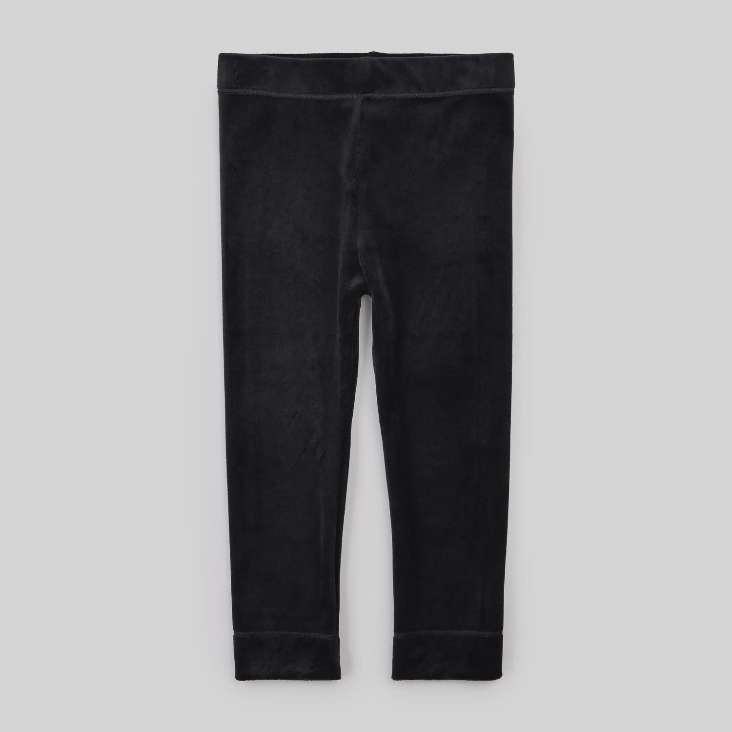 Pantalons velour noir B02K