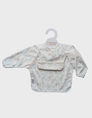 Bavoir à manches longues - Les oies - Menoum Menoum