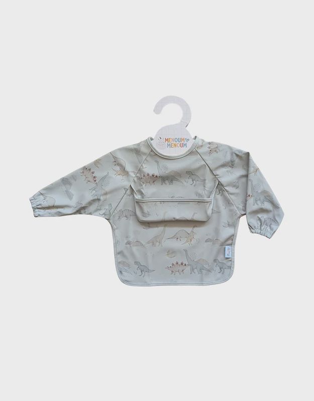 Bavoir à manches longues - Jurassique - Menoum Menou
