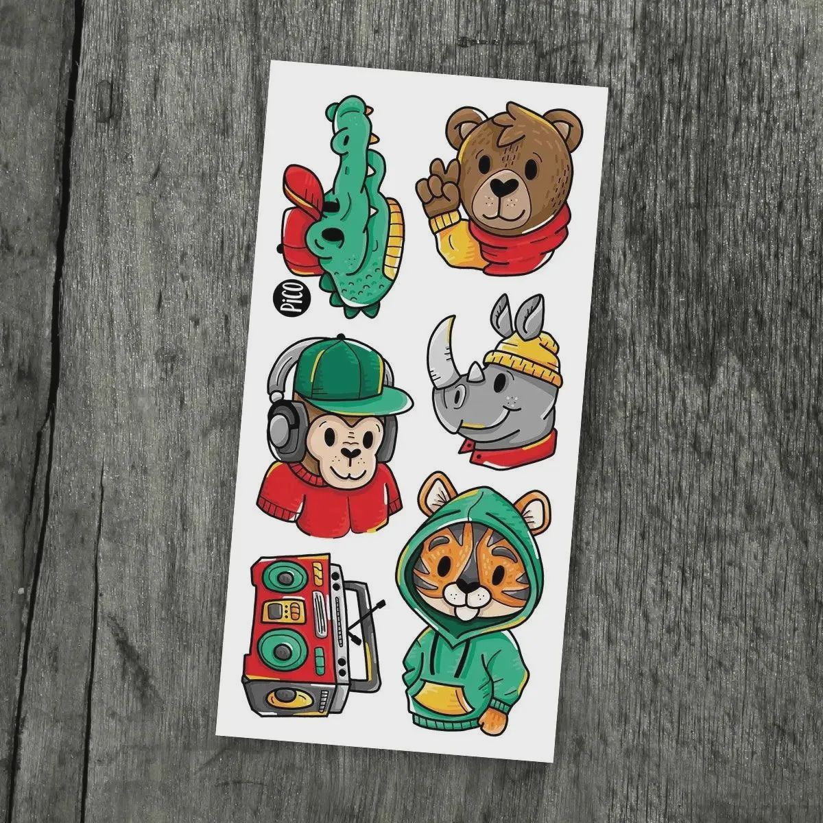 Pico tatoo, Motif: Gang Cool