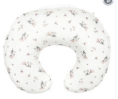 Coussin d'allaitement fleurs