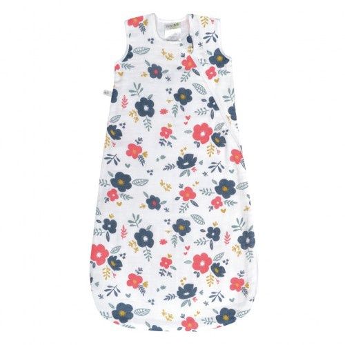 Sac de nuit mousseline 0.7 TOG 572, Grandeur: 18-36 mois, Motif: fleur