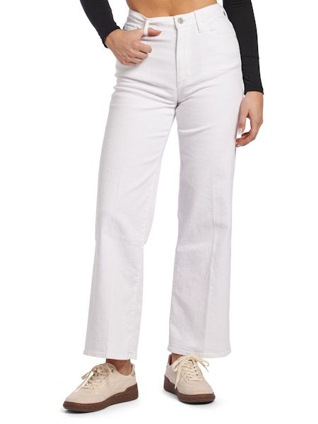 Jeans jambe large blanc guess 4T50