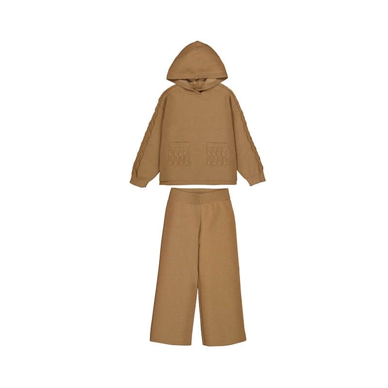 Ensemble 2 pièces couleur chameau 4580