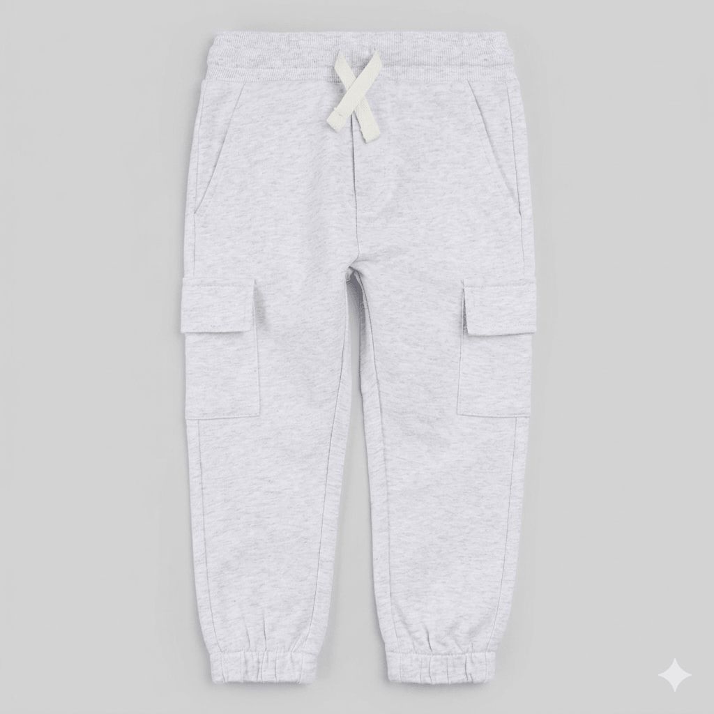 Jogging Cargo gris clair