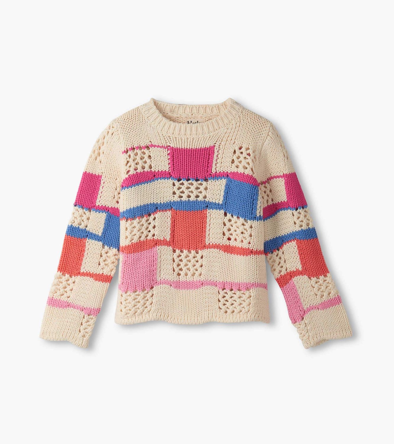 Pull à mailles mélangées 1950
