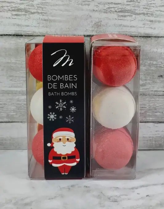 Bombe de bain Père Noël