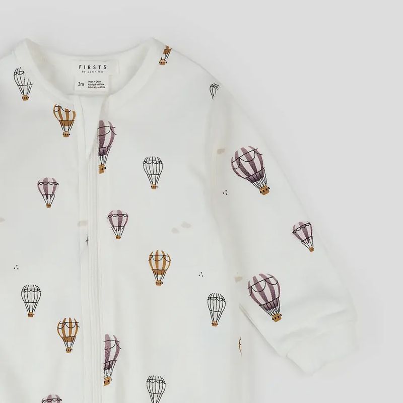 Dormeuse Montgolfiere blanche-P01B