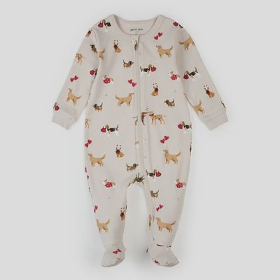 Pyjama Chien st-valentin -P03B