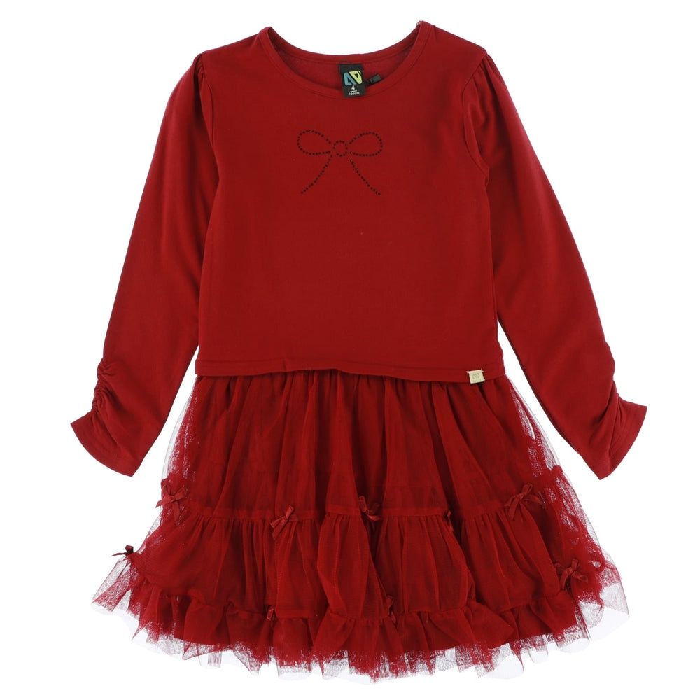 Robe Rouge Boucle 2530