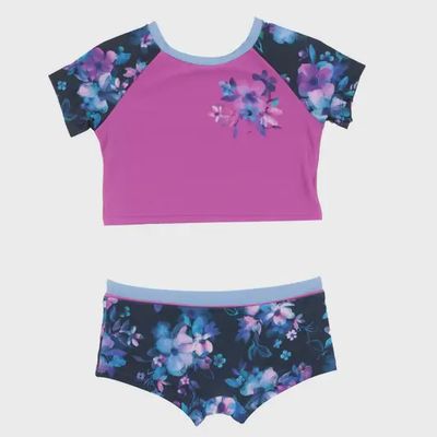 Maillot UV deux-pièces Filles Violet 6S24