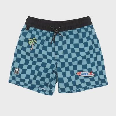 Short maillot UV Garçons Sarcelle S201