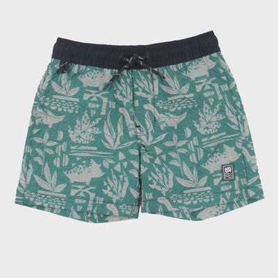 Short maillot UV Garçons Vert S201