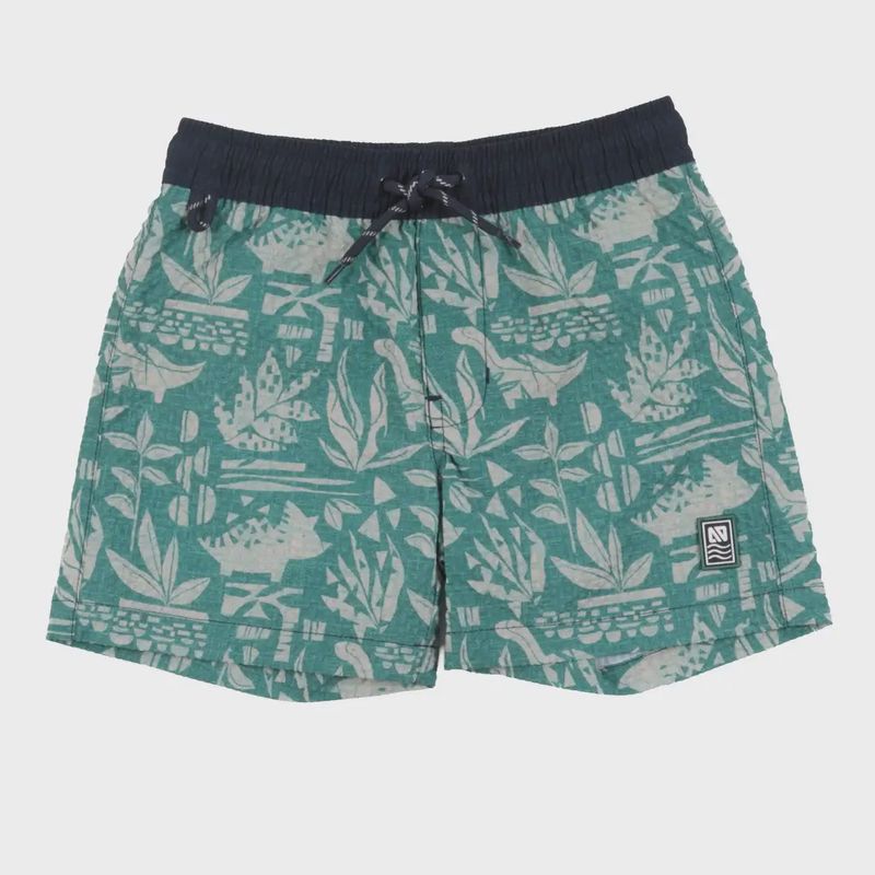 Short maillot UV Garçons Vert S201