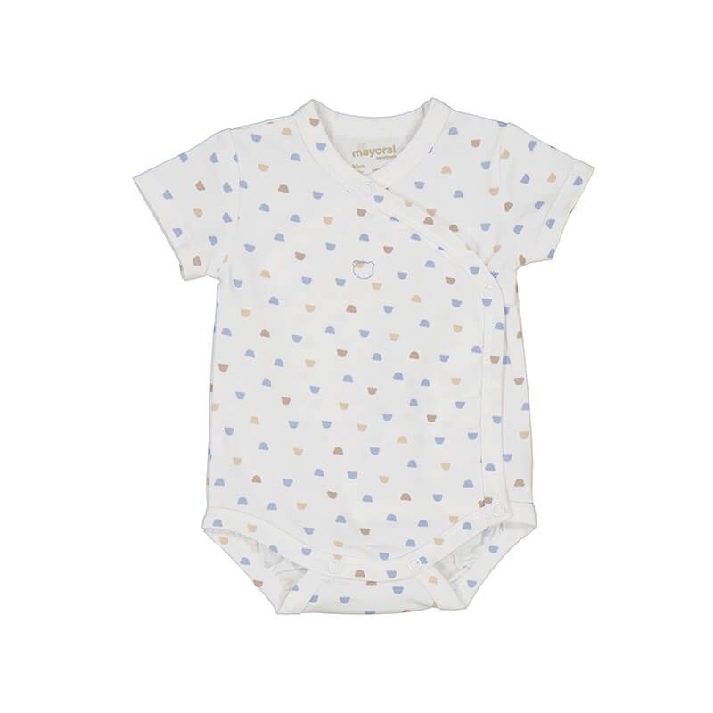 Cache couche blanc oursons 1703
