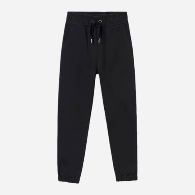 Jogging noir cordon brillant 7548