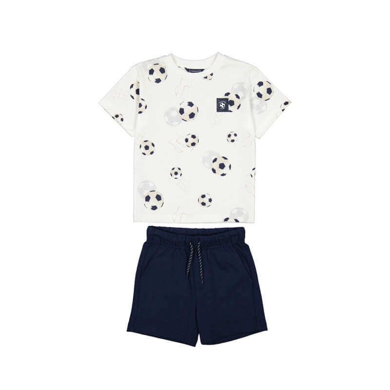 Ensemble 2 pièces motif soccer 3607
