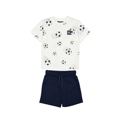 Ensemble deux pièces motif soccer 3607