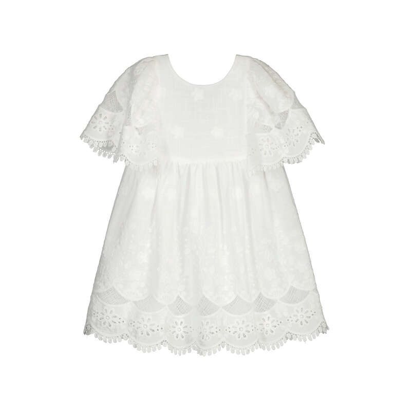 Robe en coton brodé 3923