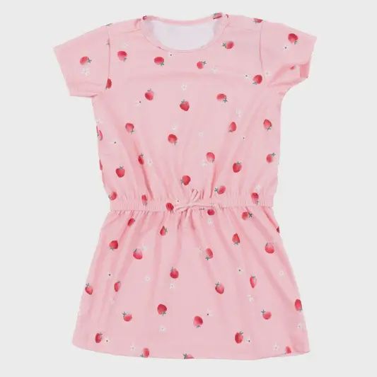Robe de plage rose pâle R502