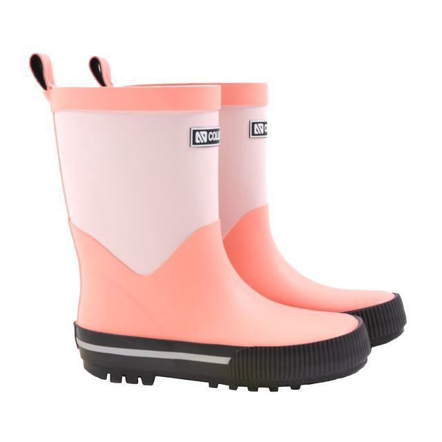 Botte de pluie rose/corail OT02