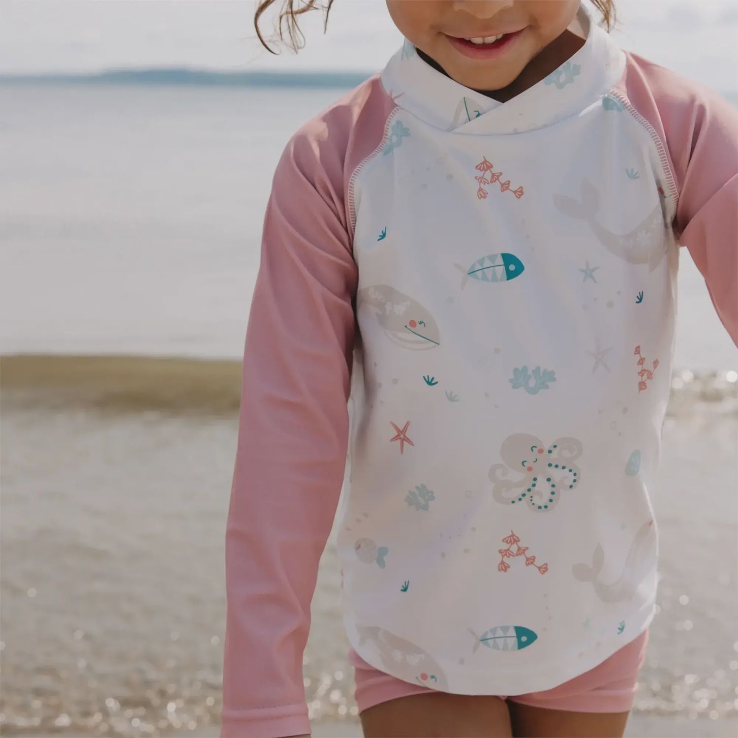 Chandail UV50+ - baleine