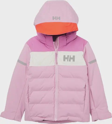 Manteau rose et blanc