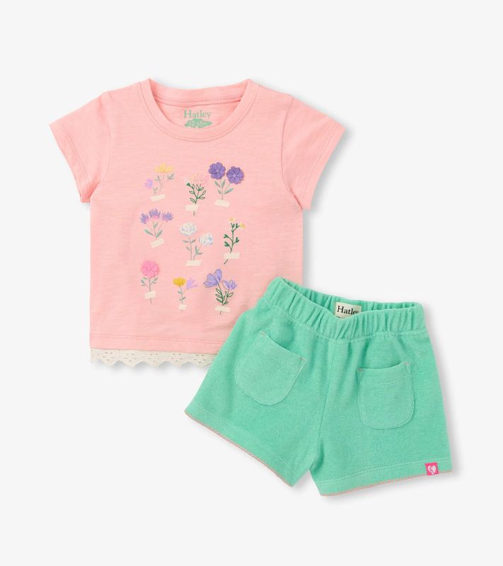 Ensemble t-shirt et short blossom 1645