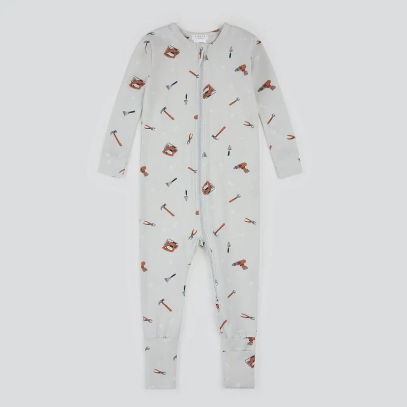 Pyjama bébé motif outils Q04B