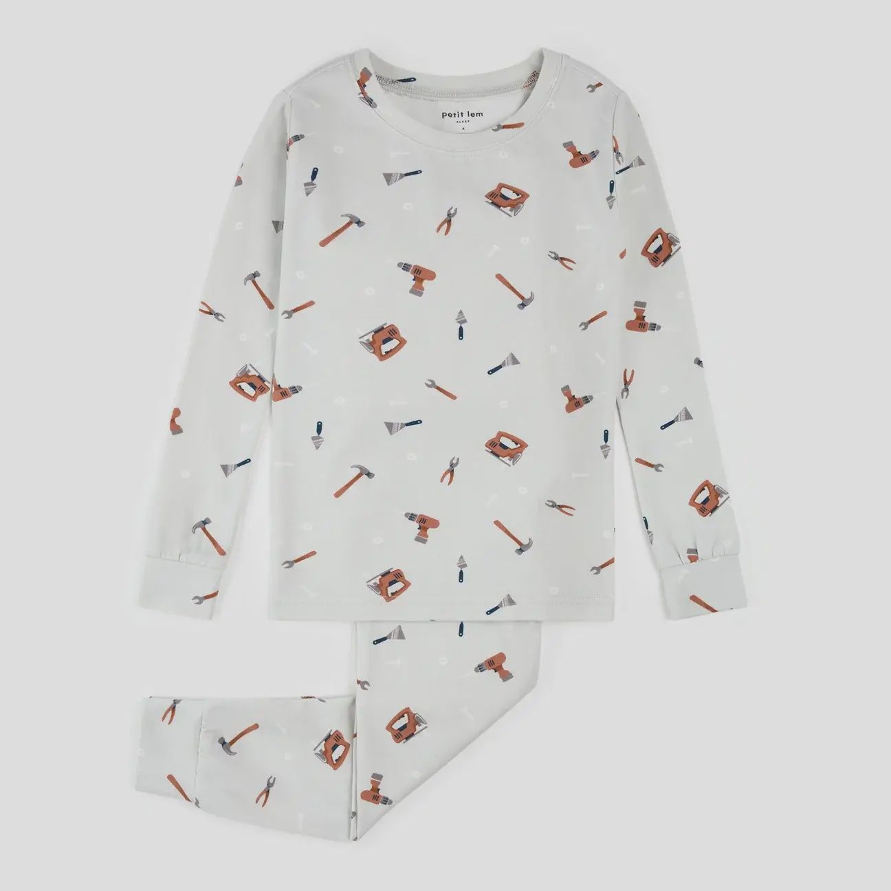 Pyjama deux pièces motif outils Q04K