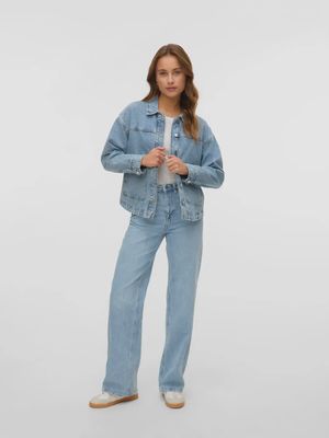 Veste en denim bleu pâle 1693