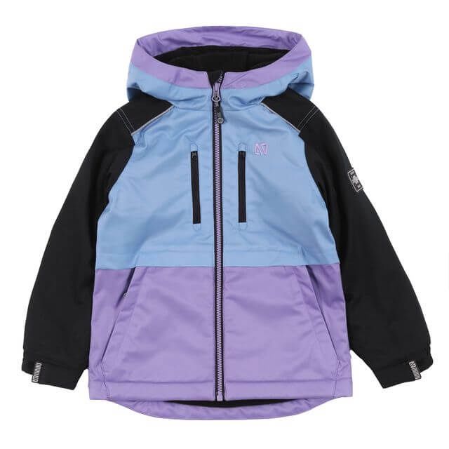manteau extérieur bleu/lilas M258