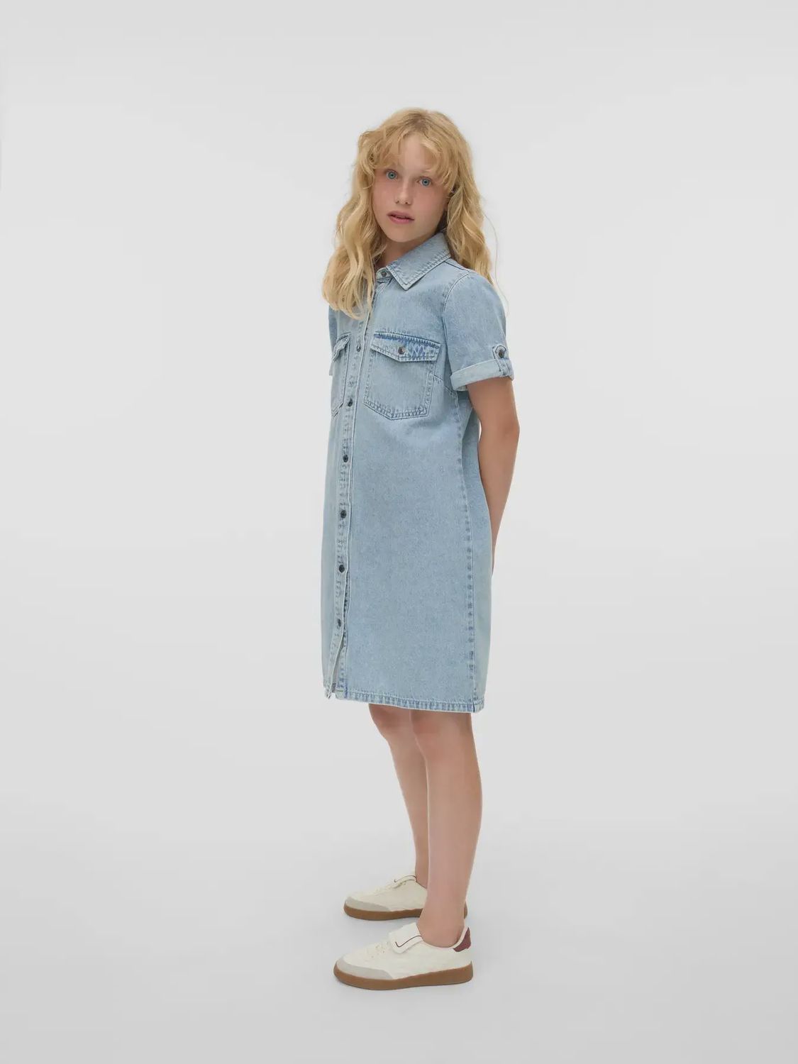 Robe en denim ample 9335