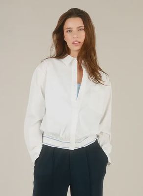 Chemisier avec élastique au bas 6038