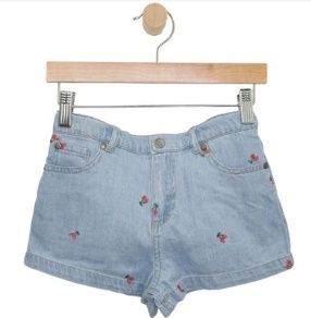 Short Jean cerise 144