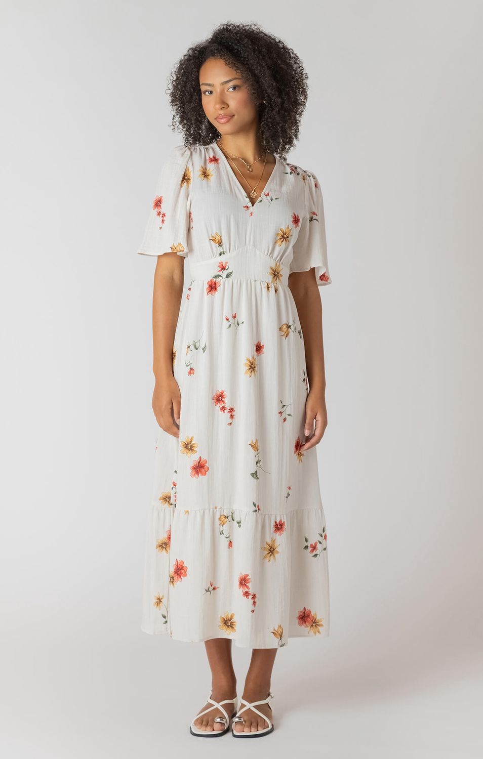 Robe longue fleuri 2528
