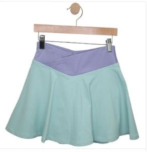 Short bleu et lilas 093