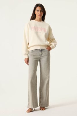 Pull blanc cassé 0261