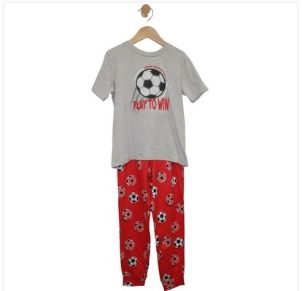 Ensemble pyjama soccer 817