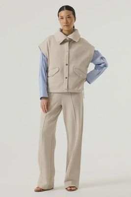 Veste sans manches beige rock 0095