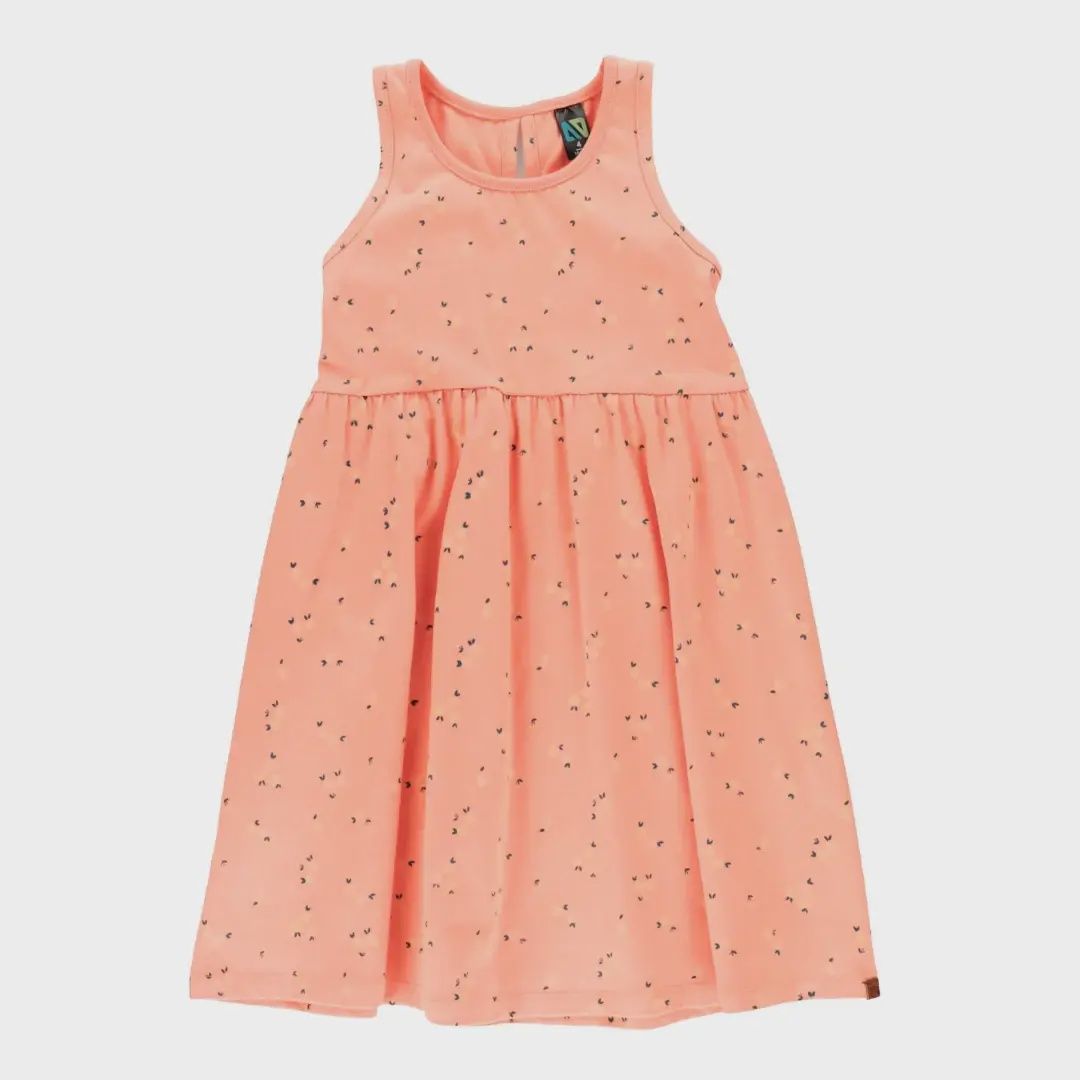 Robe corail motif pêche 2604