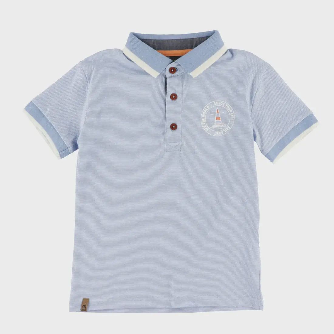 Polo bleu pâle 2601