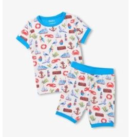 Ensemble de pantalons courts en bambou peint en bambou ,2033