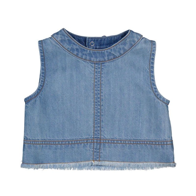 Top en denim fluide 3030