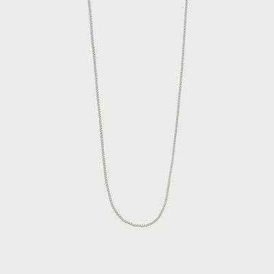 Chaîne classique Pilgrim Nancy 45 cm plaqué argent