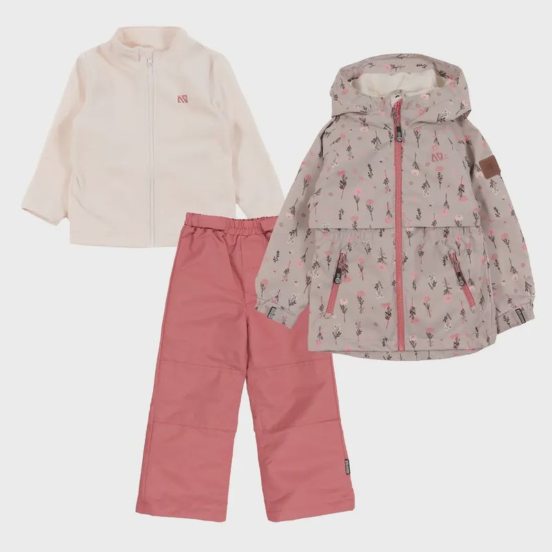Ensemble 3-en-1 Margot bébé fille M254