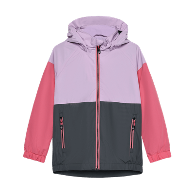 Manteau block de couleur fille 2545