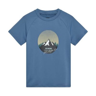 T-shirt léger bleu montagne 2667
